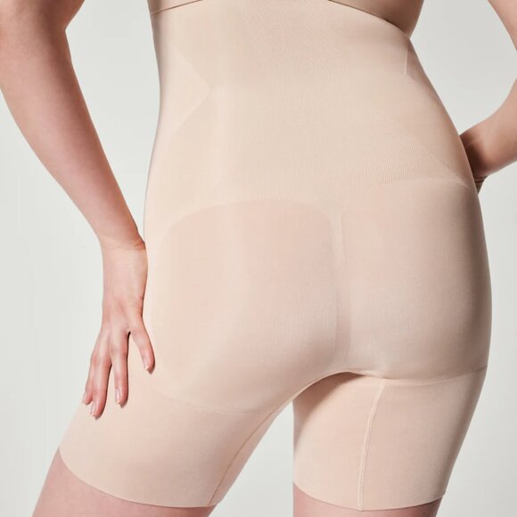 SPANXsculpt™ OnCore High-Waisted Mid-Thigh Short Nude Small - Picture 3 of 9